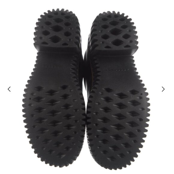 NEW 4CCCCEES Leather Plita Cita Heeled Loafers in black for women 825 10m5 - Picture 5 of 7